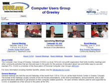 Tablet Screenshot of cugg.org